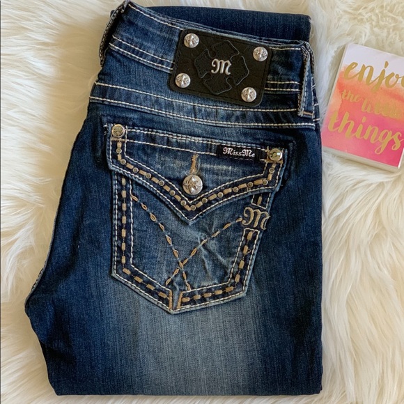 Miss Me Denim - Miss Me Signature Boot Cut Jeans